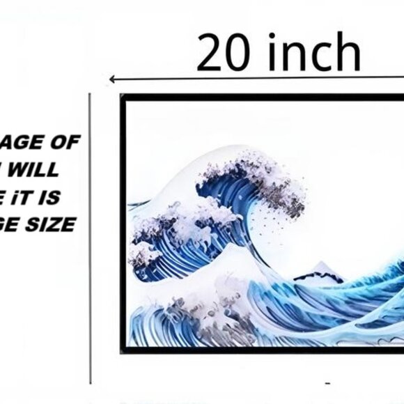 The Great Wave off Kanagawa - Paper Quilling & Filigree Painting Kit - Picture 4 of 7